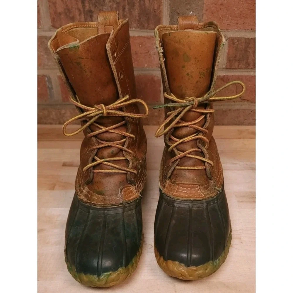 LL Bean Boot Vintage Main Hunting Mens Size 6 Narrow Rain Shoe